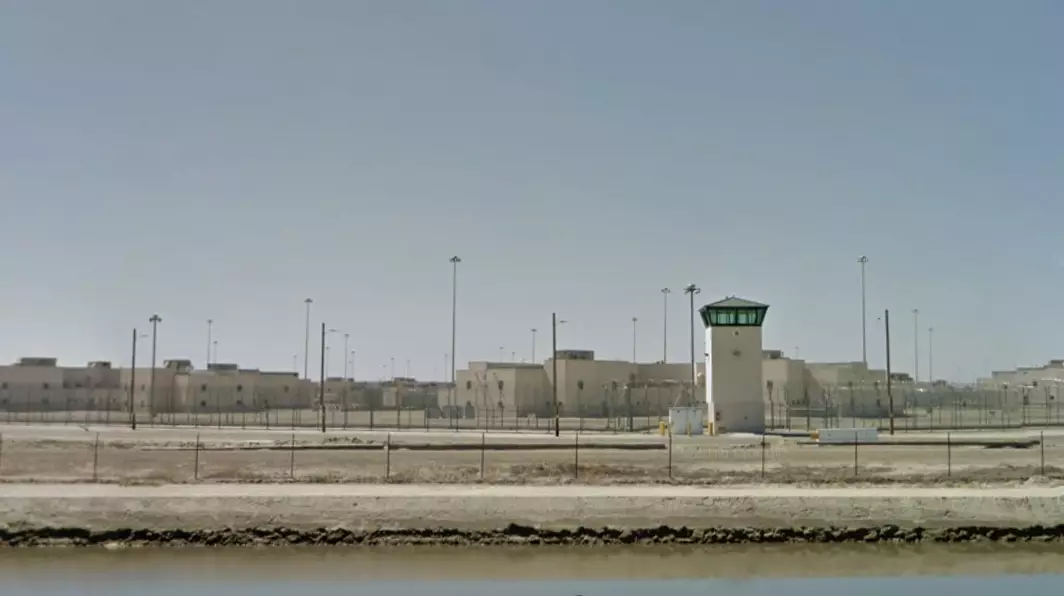 Corcoran State Prison.