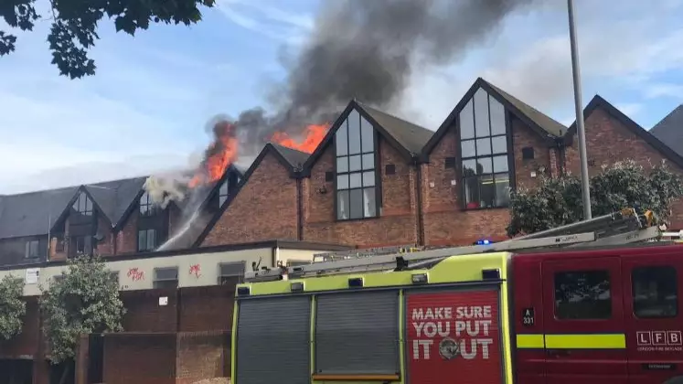 Around 125 Firefighters Battle Huge Blaze At The Mall Shopping Centre