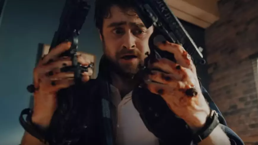 ​Daniel Radcliffe Has Pistols Bolted To Hands In Ridiculous Trailer For Guns Akimbo
