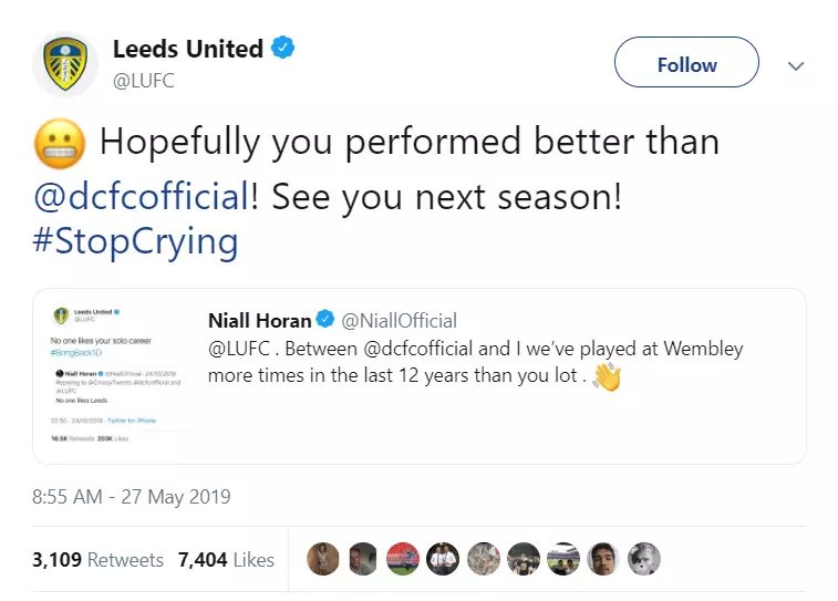 Image: Twitter/Leeds United