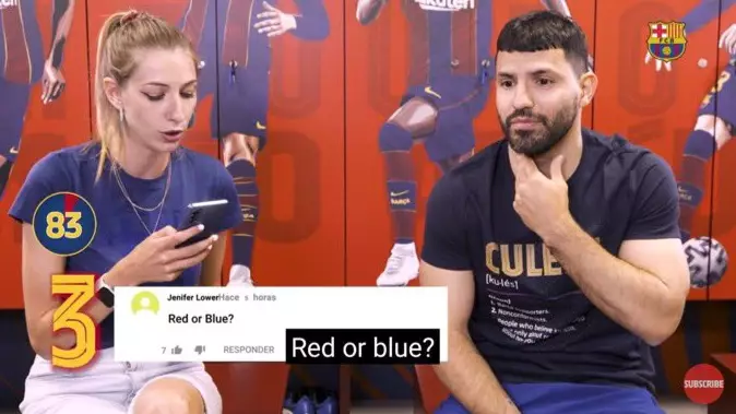 Manchester City Fans Fume After Sergio Aguero Says He Prefers 'Red' Over 'Blue'