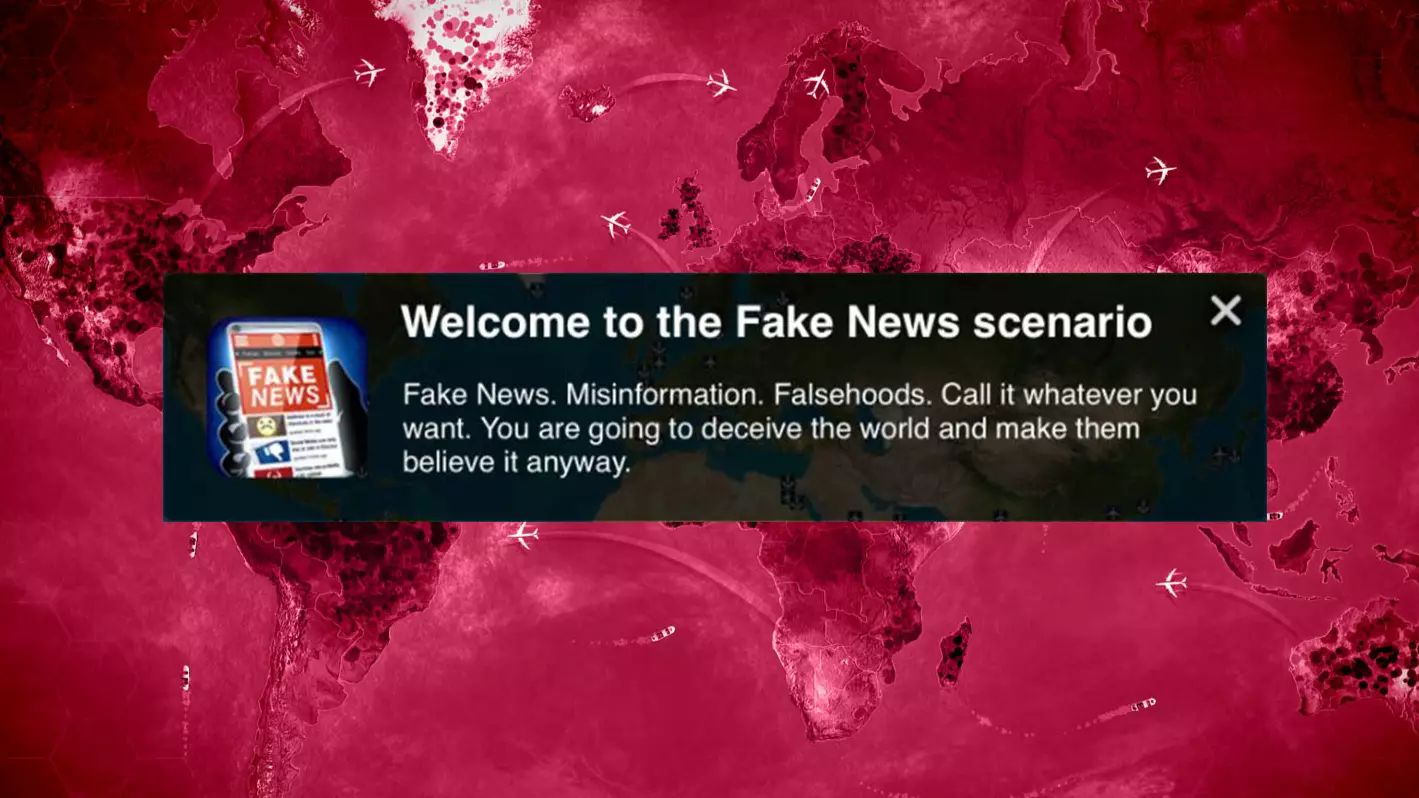 Fake news spreads like a virus