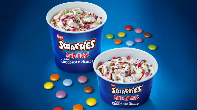 McDonald's Is Bringing Back The Smarties McFlurry