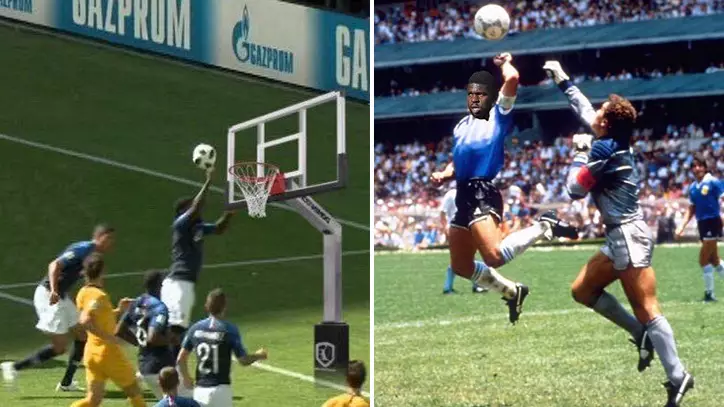Samuel Umtiti Concedes Penalty With Bewildering Handball And The Reaction Is Class