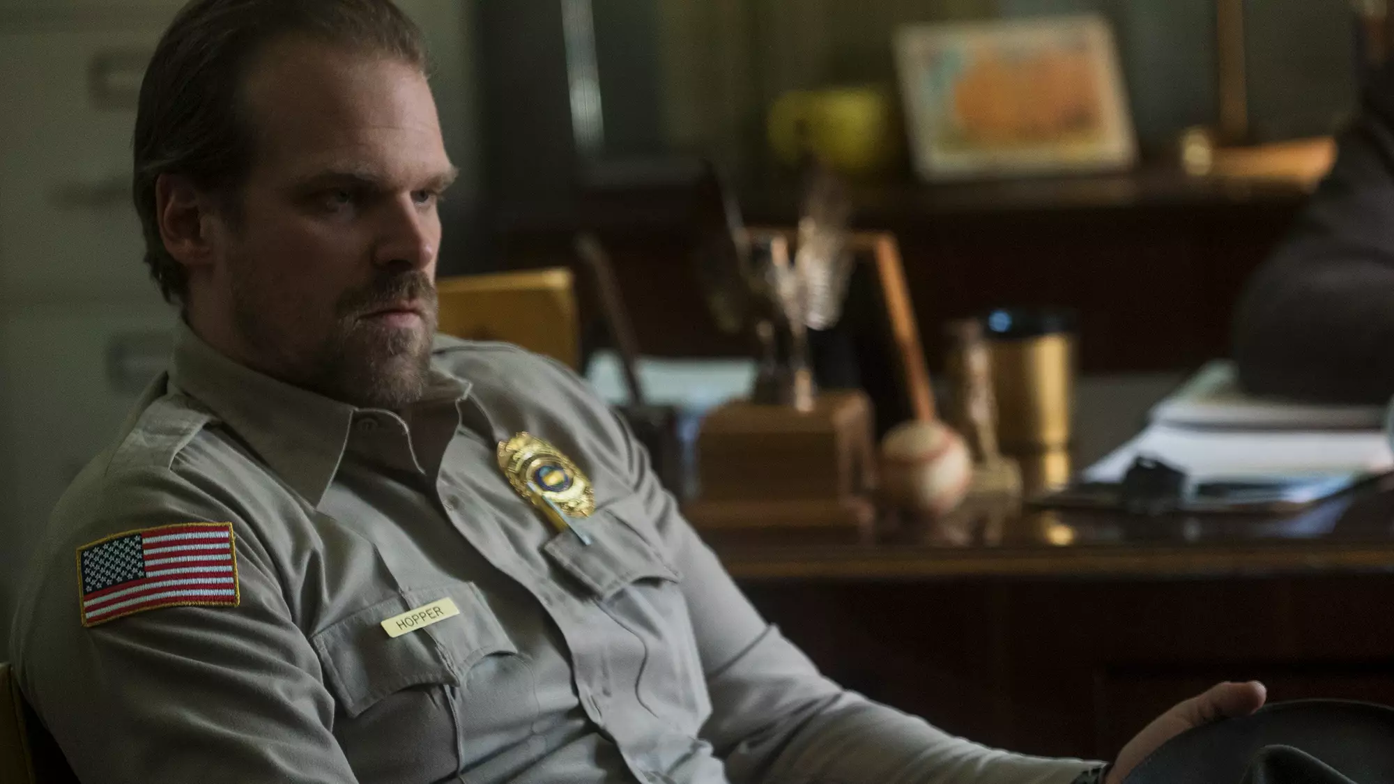 Stranger Things' David Harbour Loathed Co-Star Dog So Much He Wanted It Killed Off Show