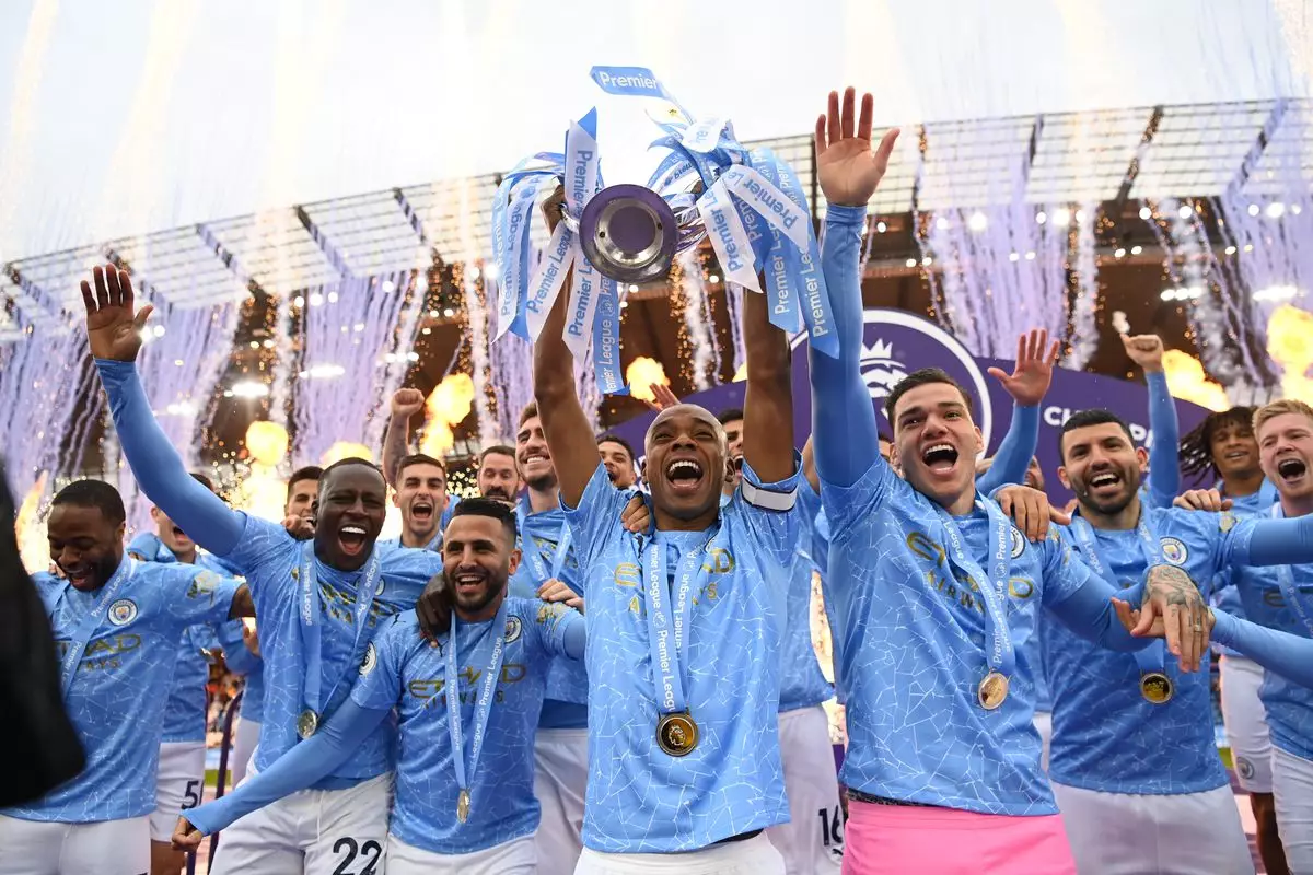 Manchester City were crowned the 2020/21 Premier League champions