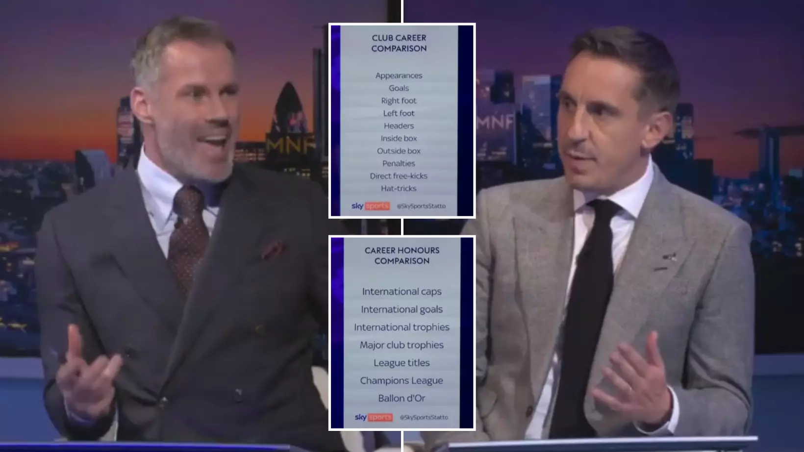 Messi Or Ronaldo? - Gary Neville And Jamie Carragher's Discussion Is So Compelling, A Must Watch 