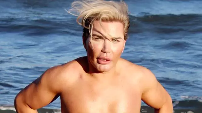 The ‘Human Ken Doll’ Shows Off His £22,000 Ab Implants