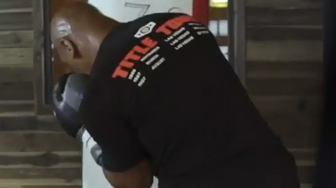 55-Year-Old Mike Tyson Shares Another Scary Video Of Himself Training 