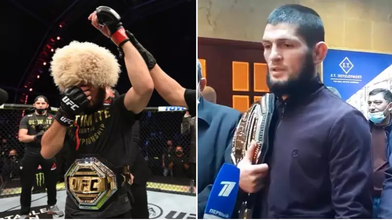 Khabib Nurmagomedov Opens Up On Decision To Retire From MMA After UFC 254 Win