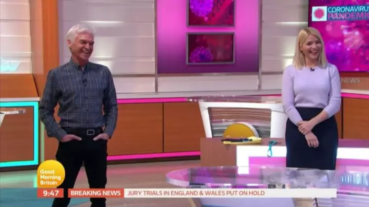 Piers Morgan Makes 'Coming Out' Joke To Phillip Schofield As Brits Stay Indoors During Coronavirus Outbreak 