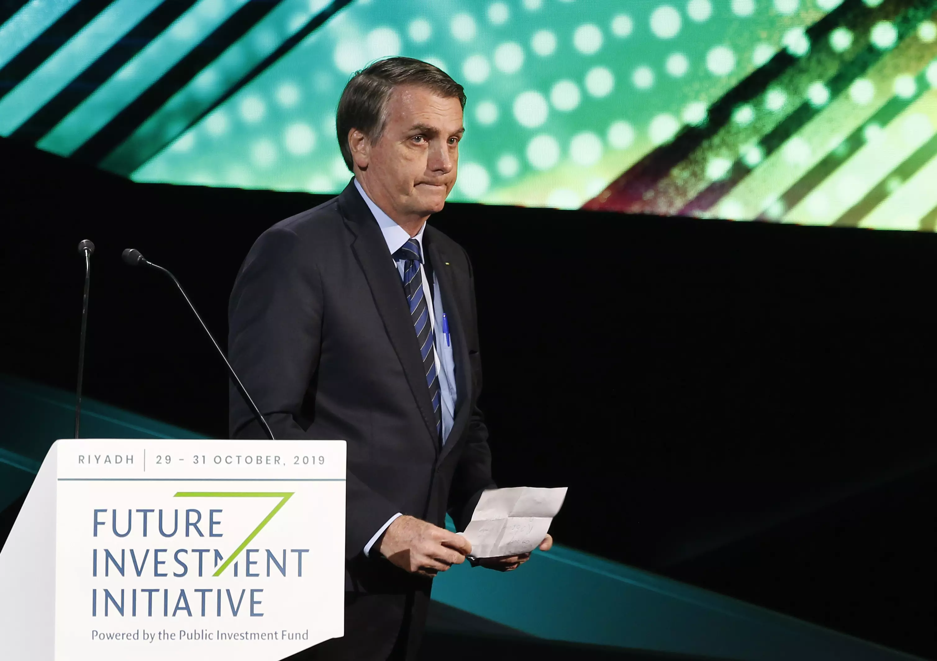 President Bolsonaro has been widely condemned for his stance on climate change and deforestation.