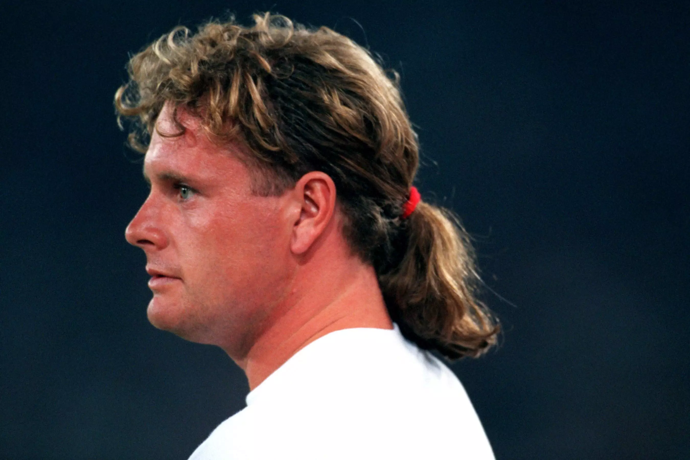 It's a no to Gazza with that barnet, too.