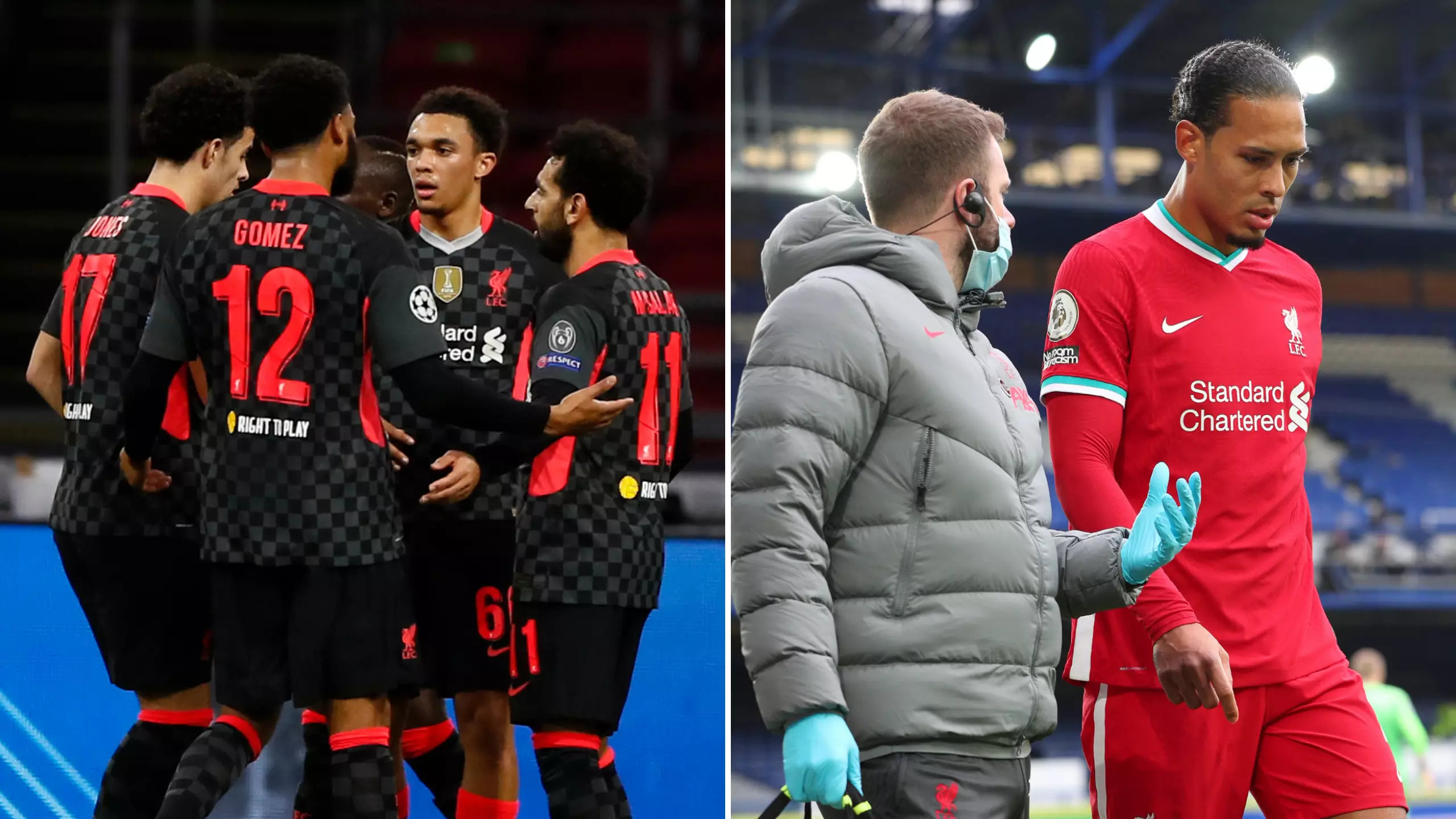 Liverpool Wanted To Beat Ajax For Injured Teammate Virgil Van Dijk