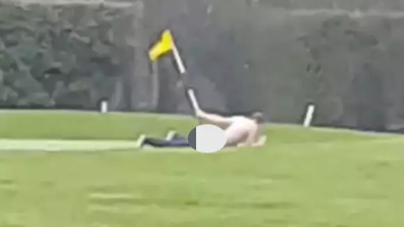 Shocked Golfers Find Topless Man 'Having Sex With Ninth Hole' 