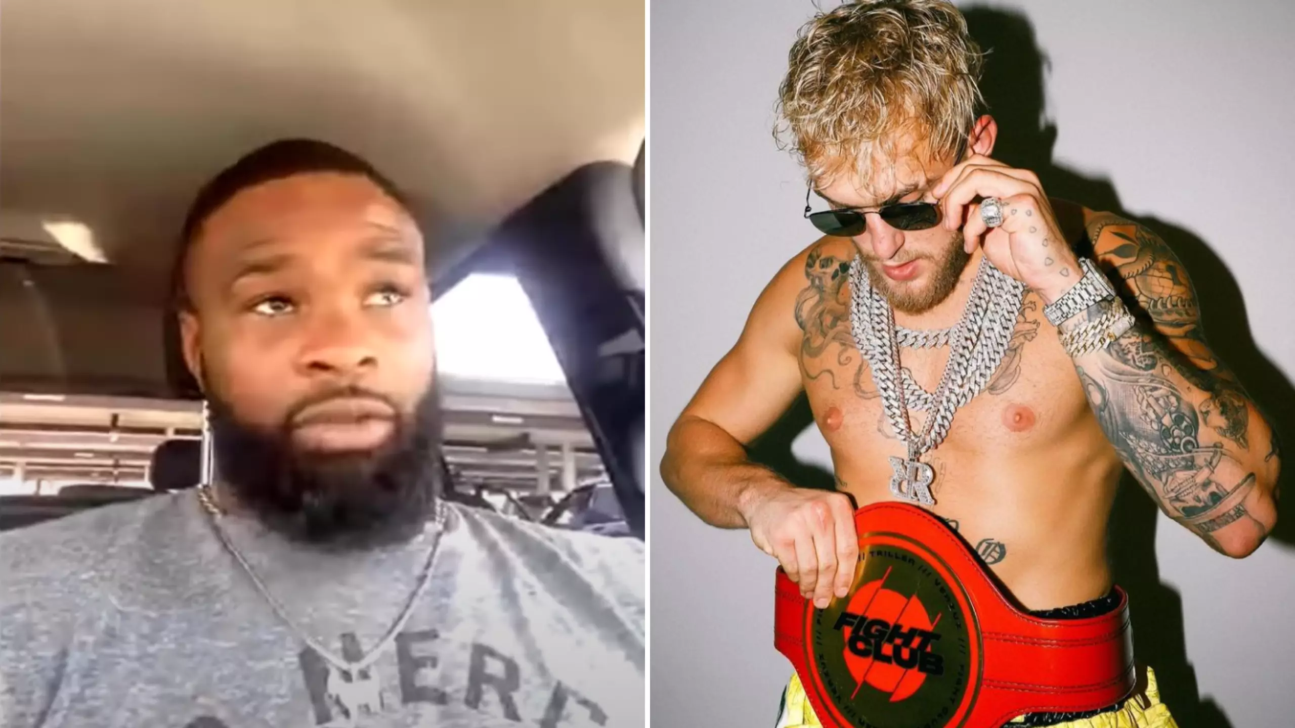 Tyron Woodley Lashes Out At Jake Paul Who Exposes Himself As A Casual After Stunt Backfires