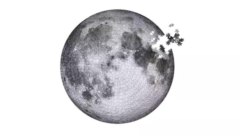 You Can Now Buy A 1,000 Piece Jigsaw Shaped Like The Moon