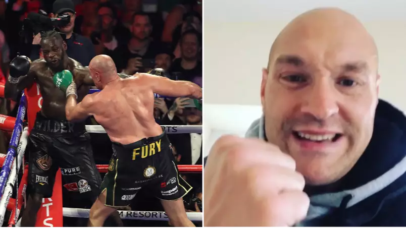 Tyson Fury Furiously Hits Back At Team Deontay Wilder's Glove Tampering Conspiracy Theory 