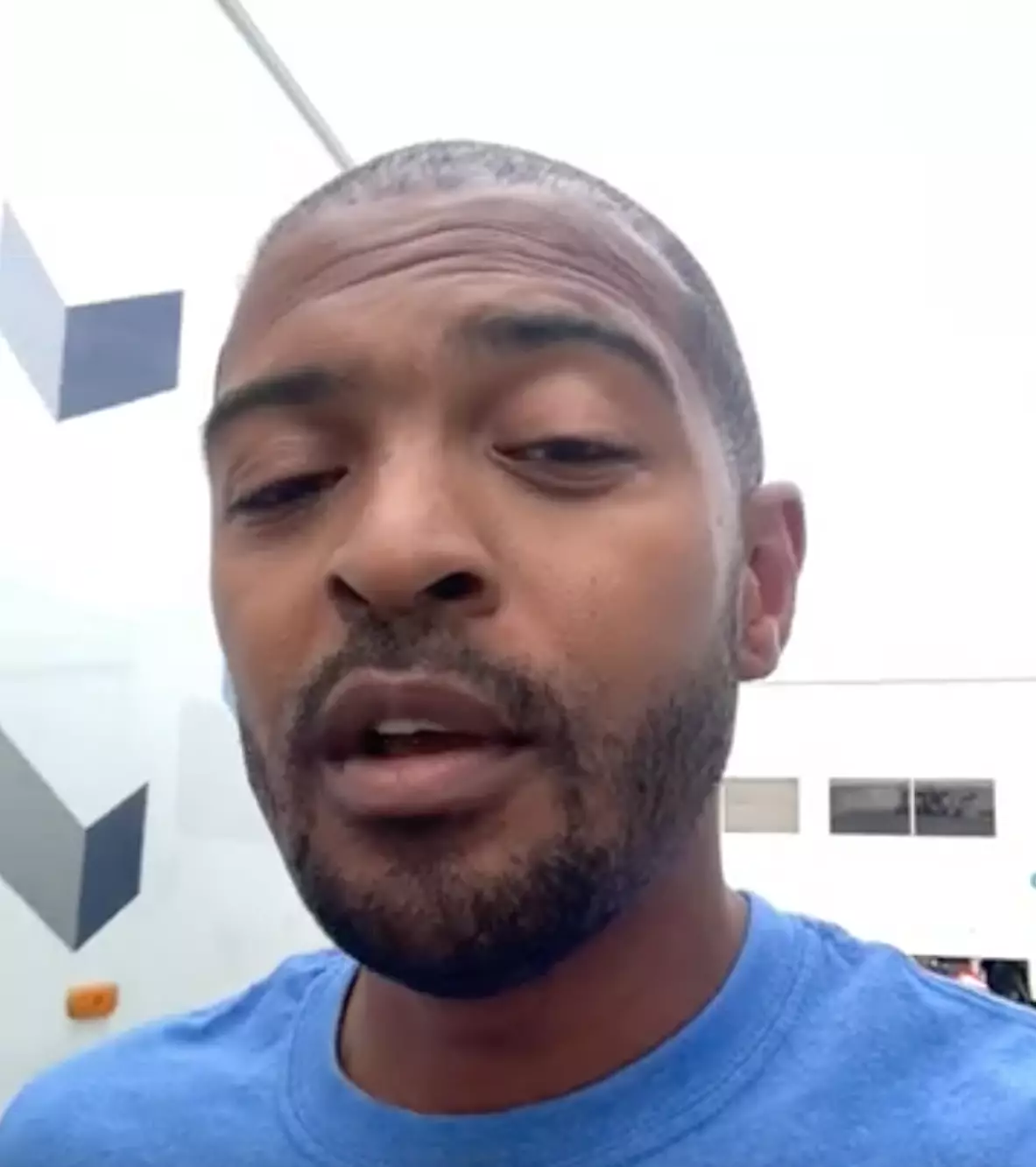 Noel Clarke as seen in the introduction video on Cameo (