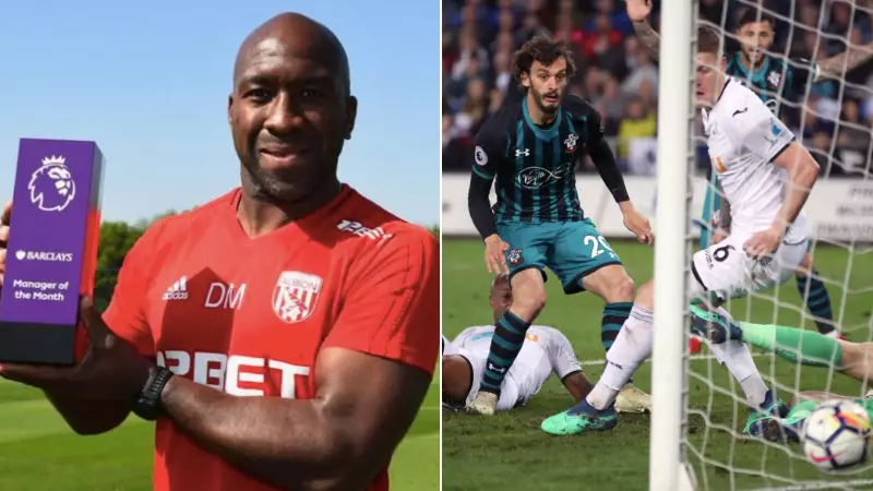 West Brom Relegated On The Same Day Darren Moore Wins Premier League Manager Of The Month 