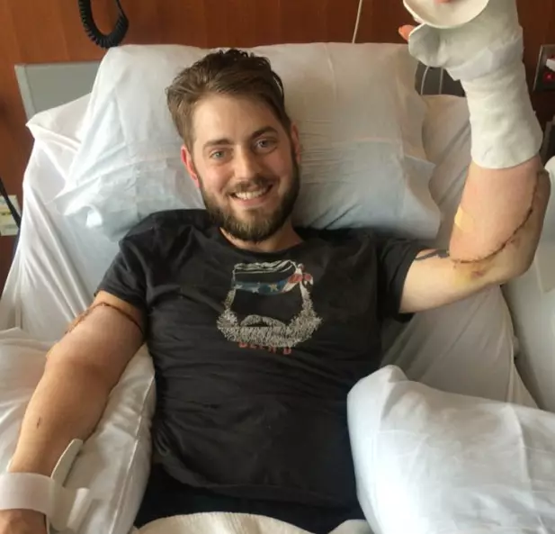 Soldier Who Lost His Limbs In Afghanistan Receives Double Arm Transplant