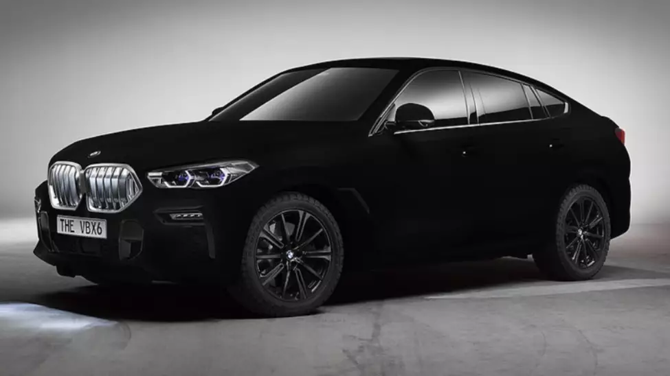 BMW Unveils New X6 Series In 'World's Blackest Black' 