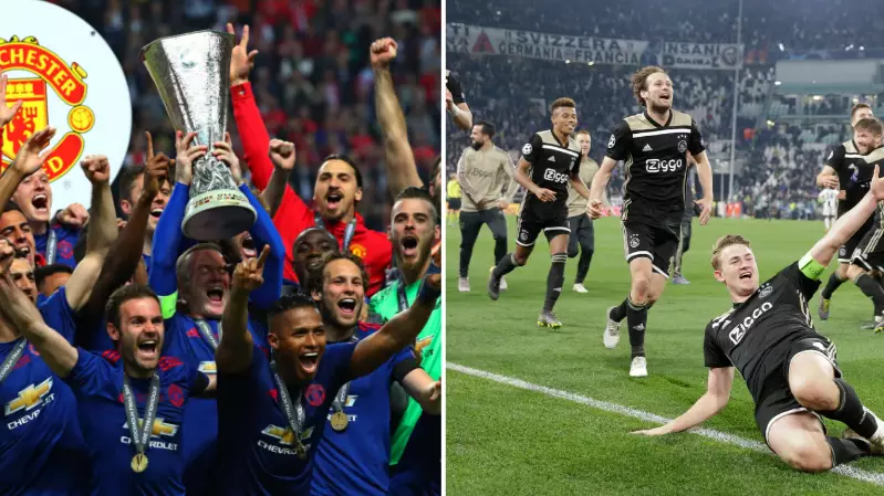 Manchester United And Ajax's Fortunes Since Europa League Final Are A Stark Contrast 