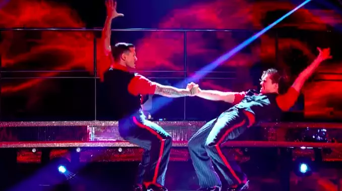 Strictly have had same sex group performances in the past