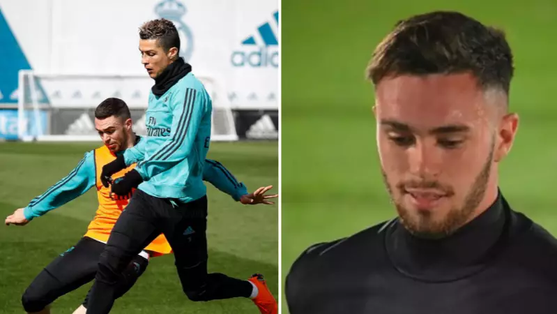 A Heavy Tackle On Cristiano Ronaldo Meant Manu Hernando Never Trained With Real Madrid First Team Again