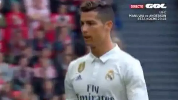 Cristiano Ronaldo Really Wasn't Happy With Being Substituted Yesterday