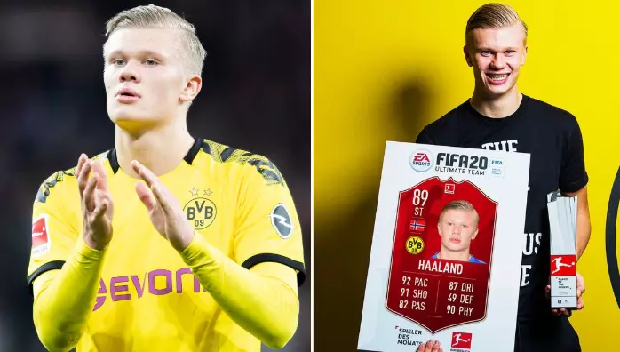 Erling Haaland Wins Bundesliga Player Of The Month Despite Only Playing 59 Minutes