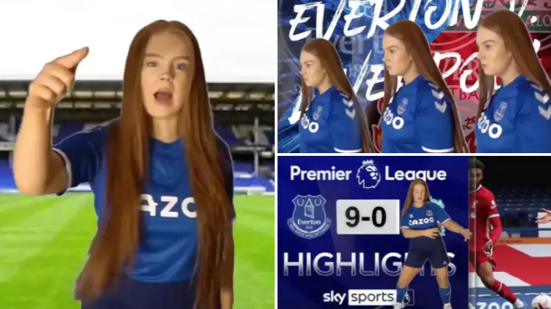 Everton Fan Creates "We Will Thrash You" Song Ahead Of Merseyside Derby And It's Going Viral 