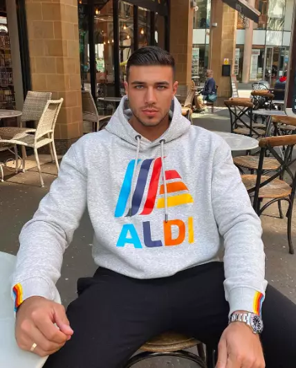 Tommy stepped out in his new Aldi hoodie yesterday, and Instagram had a lot to say about it (