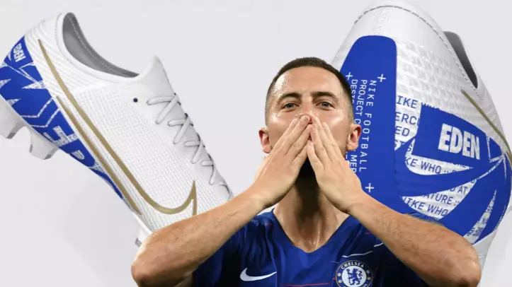 Eden Hazard Pays Tribute To Chelsea With New Custom Boots