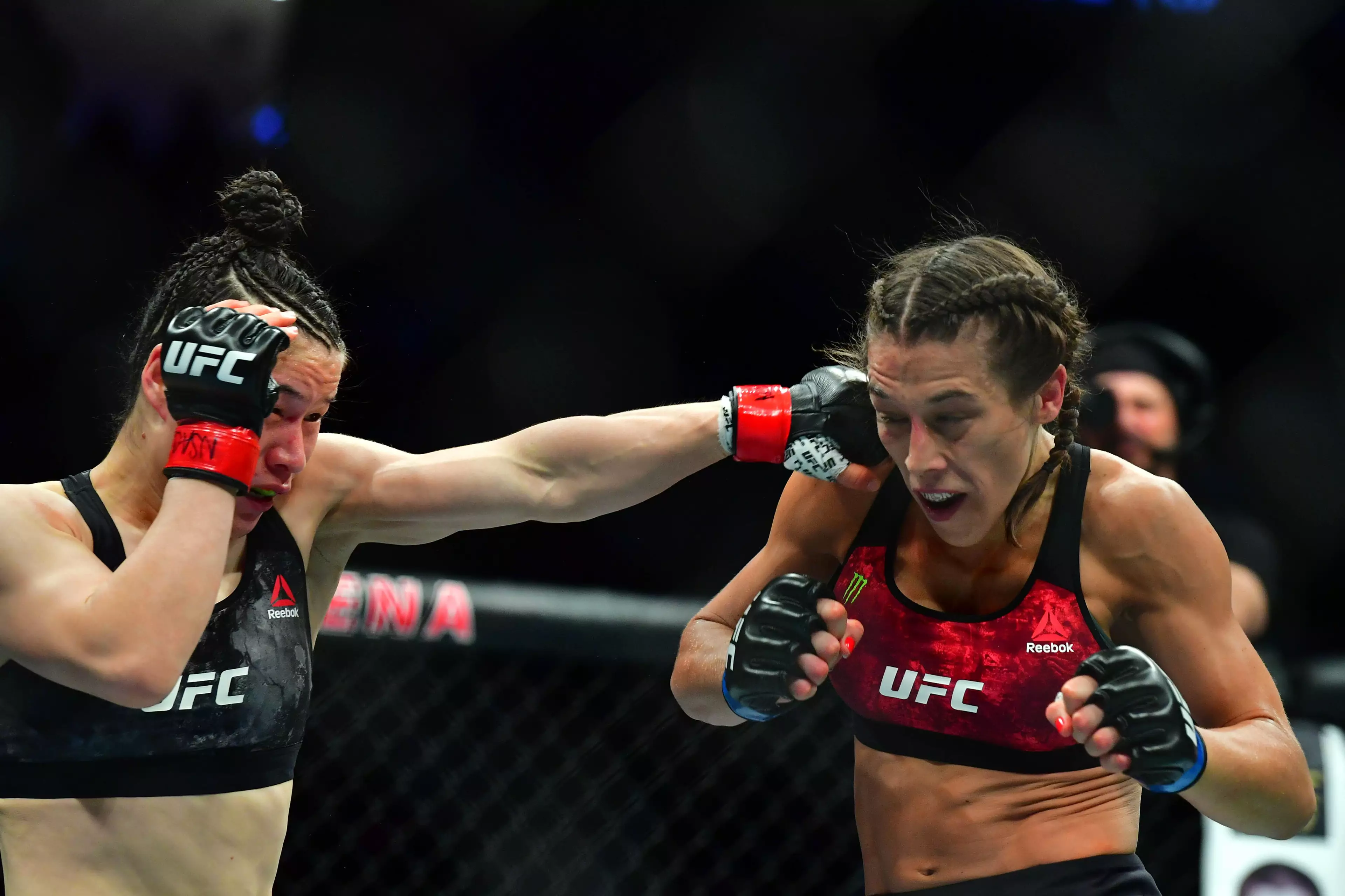Joanna Jedrzejczyk suffered some horrific injuries during her recent UFC bout.