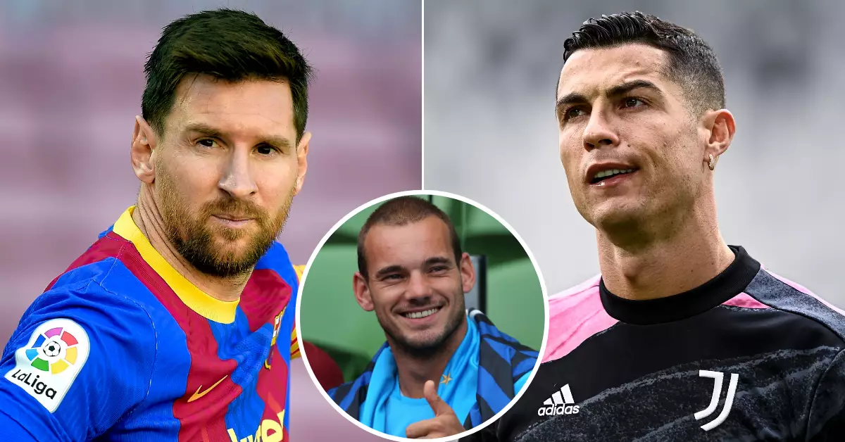 Wesley Sneijder Claims He Could Have Been As Good As Lionel Messi And Cristiano Ronaldo