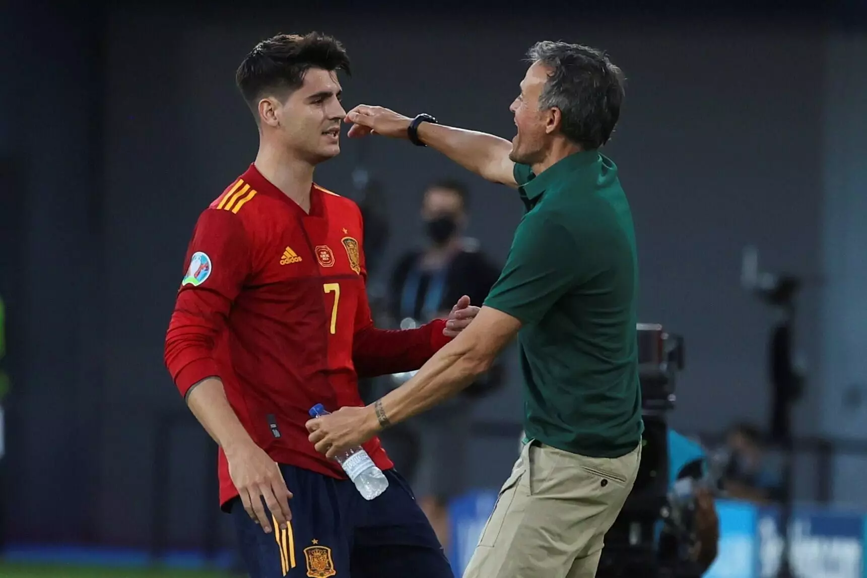 Alvaro Morata has received death threats over his current form for Spain