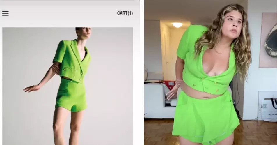 Remi perfectly recreated the images from Zara's website and her followers can't get enough (
