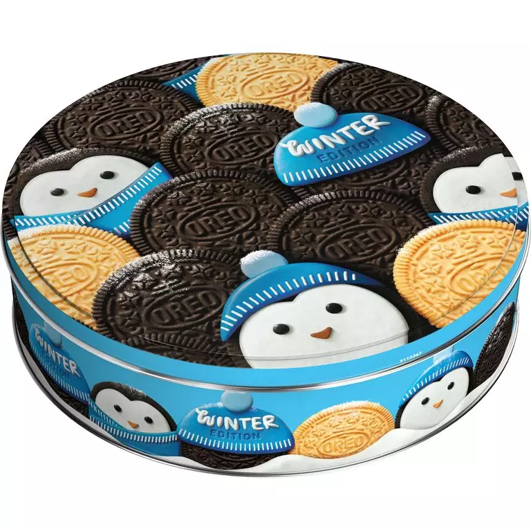 The Oreo Selection Box comes in a cute penguin-themed tin you can keep all year round (