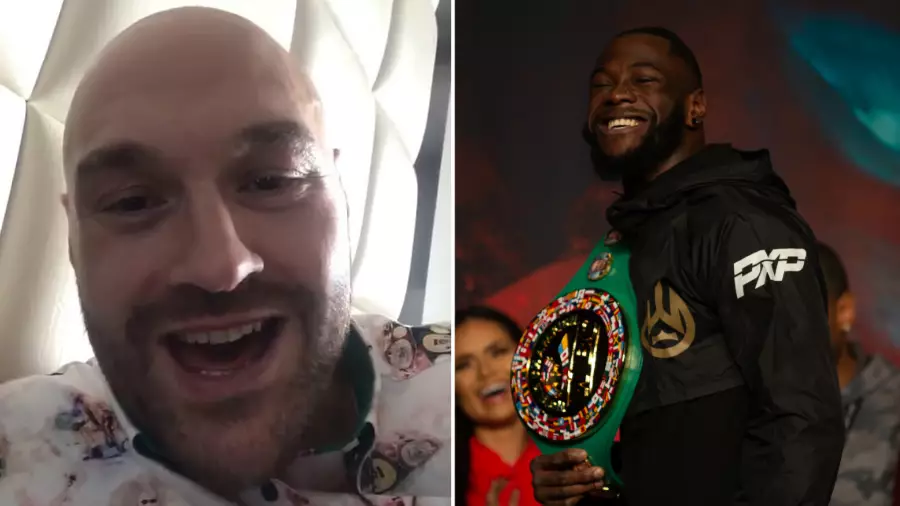 Tyson Fury Brands Deontay Wilder A "P***y" For Missing Media Commitments 