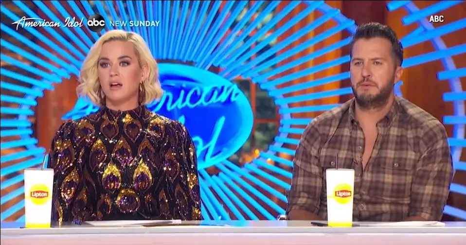 A preview clip of this week's American Idol shows Katy Perry collapsing following a gas leak.