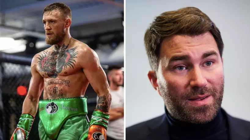 Eddie Hearn Responds To Conor McGregor's "Dance For Me" Comment 