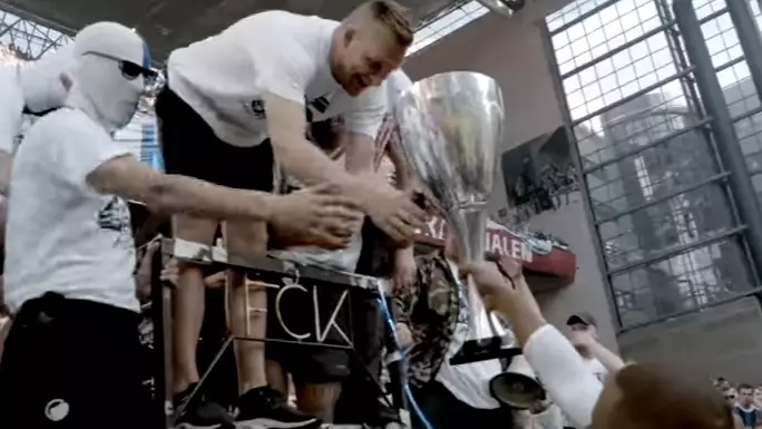 WATCH: FC Copenhagen Players Let Their Fans Lift The Danish Cup