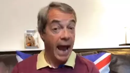 Nigel Farage Trolled After Doing Facebook Live In Short Shorts