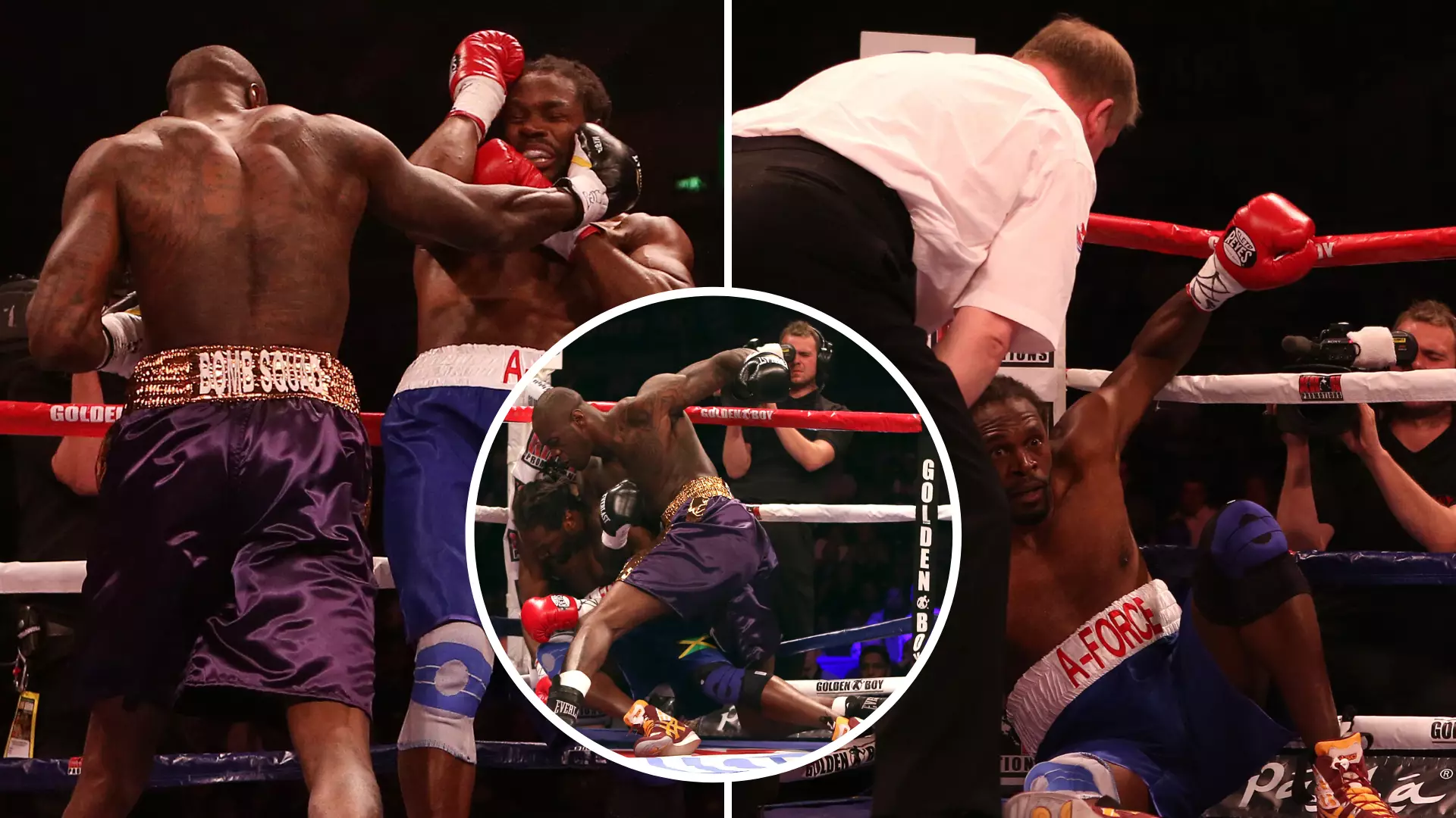 When Deontay Wilder Destroyed Audley Harrison In His Only Boxing Match In The UK