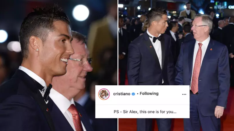 Cristiano Ronaldo Says "Sir Alex, This One Is For You" In Emotional Instagram Post After Joining Manchester United