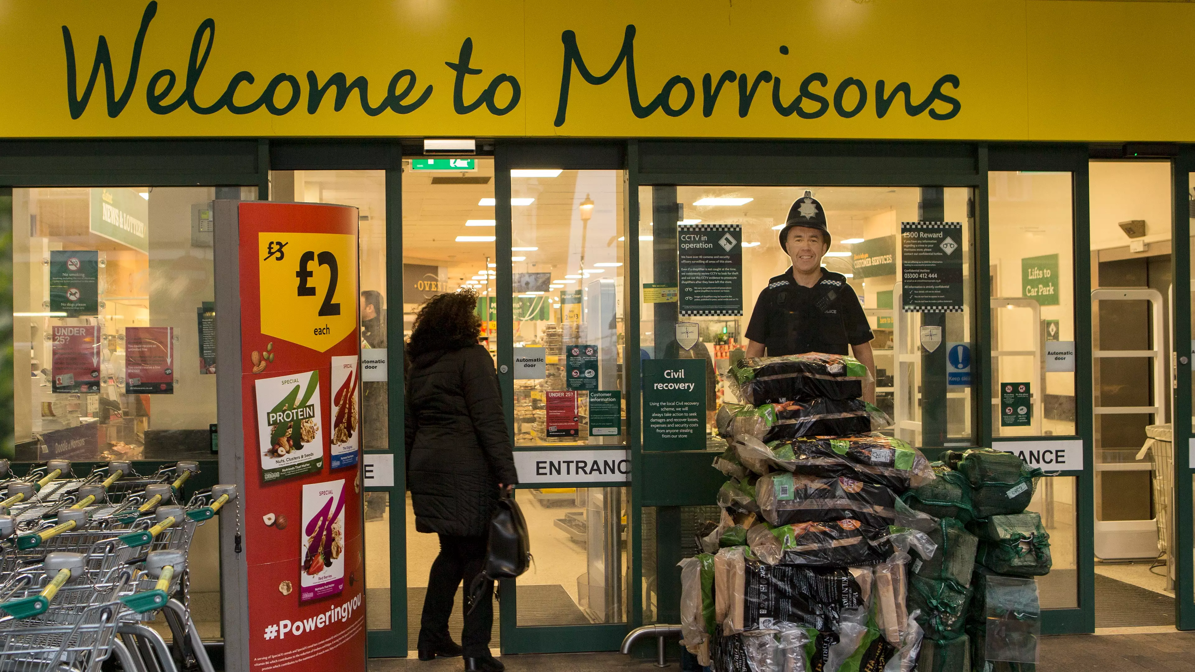 Morrisons Installing Protective Screens At Checkouts To Protect People Amid Coronavirus