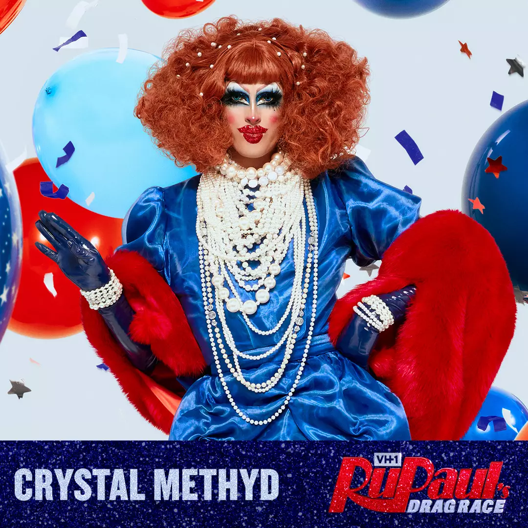 Crystal Methyd was the third contestant to be revealed (