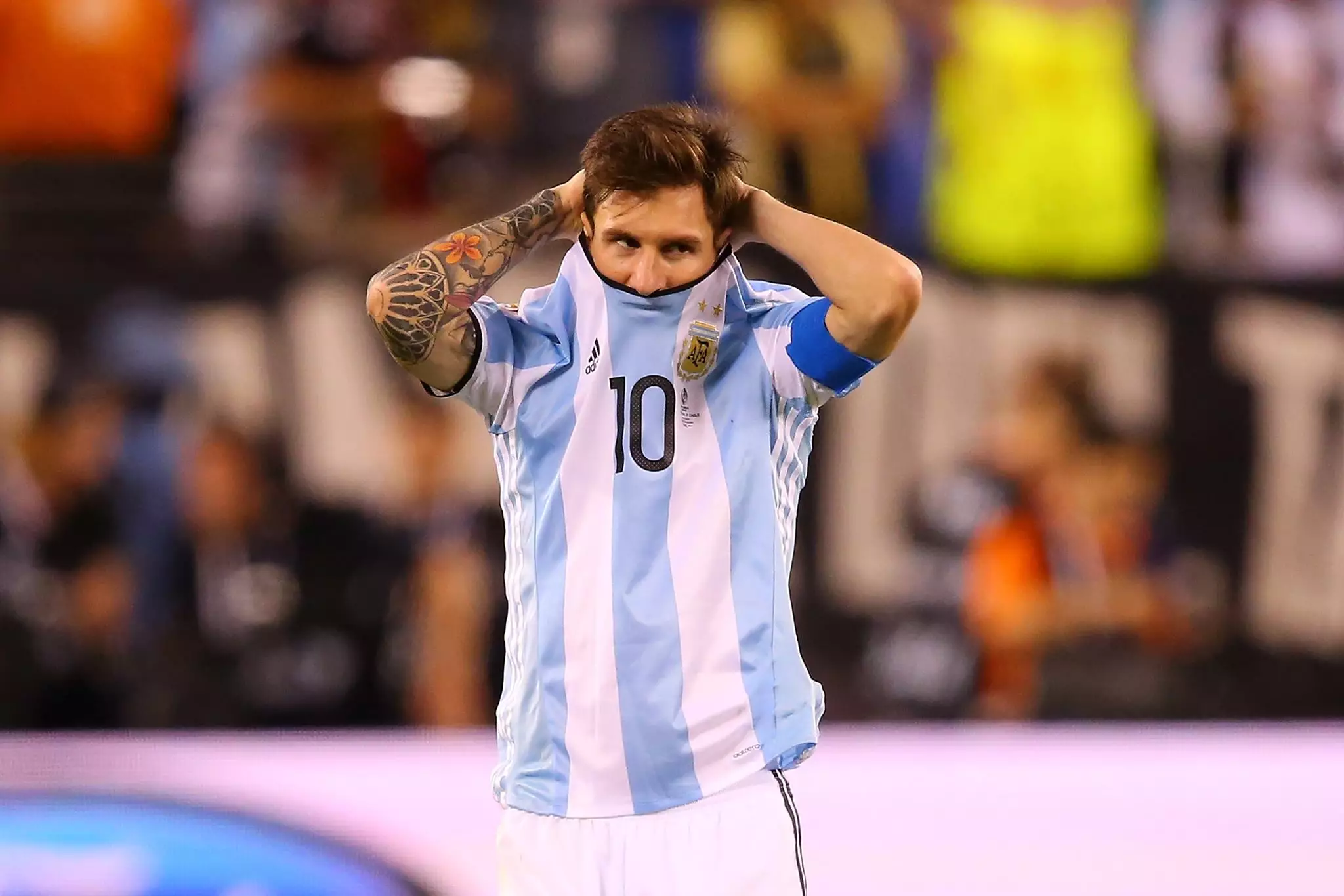 Lionel Messi Misses Penalty As Chile Win Copa America