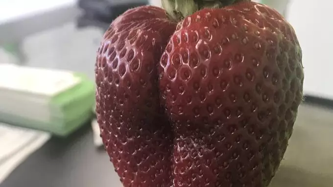 ​This Is The Sexiest Strawberry You’ll Ever See